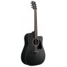 IBANEZ AW1040CE WK GUITARRA ELECTROACUSTICA DREADNOUGHT WEATHERED BLACK