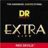 DR RDE10 JUEGO DE CUERDAS ROJO EXTRA LIFE RED DEVILS 010 046.