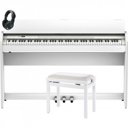 ROLAND -PACK- F701 WH PIANO...