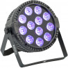 IBIZA LIGHT THINPAR 12X6 RGBW PROYECTOR PAR EXTRA-PLANO 12 LED RGBW 6W