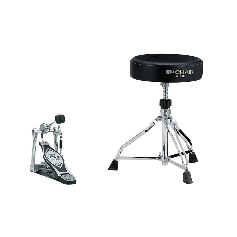 TAMA HED2R PACK BATERIA PEDAL DE BOMBO Y ASIENTO