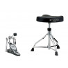 TAMA HED2G PACK BATERIA PEDAL DE BOMBO Y ASIENTO