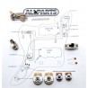 ALL PARTS EP4135000 WIRING KIT FOR JAZZMASTER BRACKET POTS SWITCHCRAFT