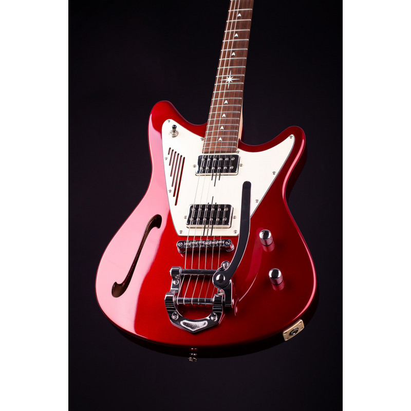 MAGNETO SL-4300RC/CAR STARLUX GUITARRA ELECTRICA CANDY APPLE RED