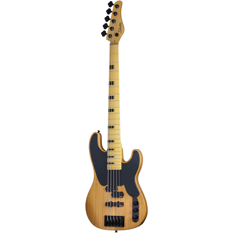 SCHECTER MODEL-T SESSION-5 ANS BAJO ELECTRICO 5 CUERDAS AGED NATURAL SATIN