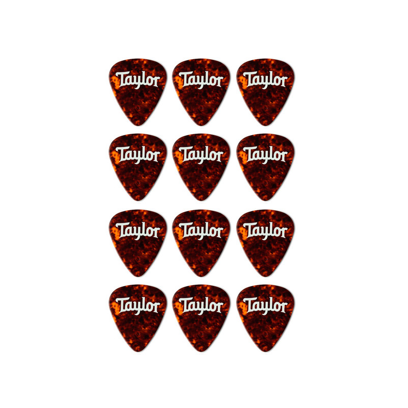 TAYLOR 80775 CELLULOID 351 PACK 12 PUAS TORTOISE SHELL 0.71MM
