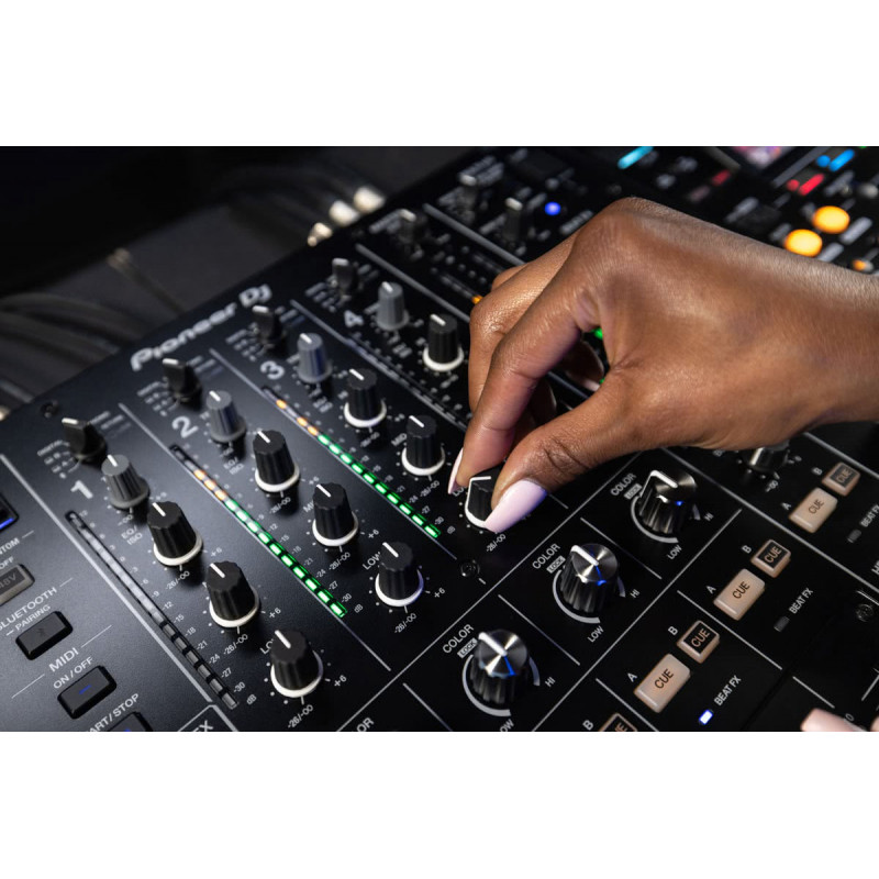 Pyle Mezclador de audio profesional inalámbrico para DJ, controlador de DJ  Bluetooth de 2 canales, mezclador de sonido con interfaz de audio USB