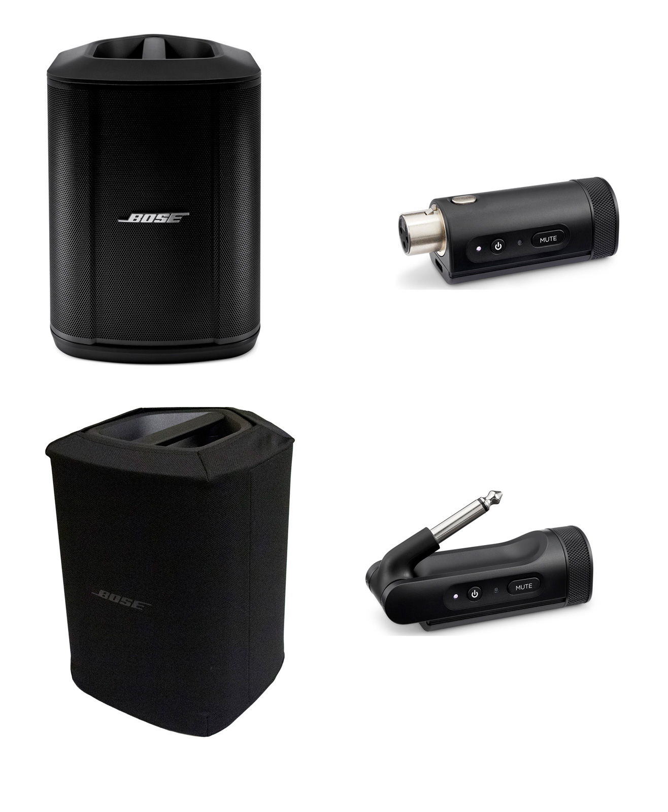 Transmisor inalámbrico de micrófono/línea Bose S1 Pro+ – XLR