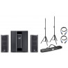 LD SYSTEMS -PACK- DAVE8 ROADIE SISTEMA PA ACTIVO + ACCESORIOS