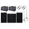 MACKIE -PACK- 2 X THUMP 212 COLUMNA ACTIVA + SUBWOOFER Y ACCESORIOS