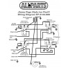 ALL PARTS EP4144000 WIRING KIT FOR GIBSON JIMMY PAGE LES PAUL