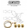 ALL PARTS EP4129000 JAZZ BASS WIRING KIT