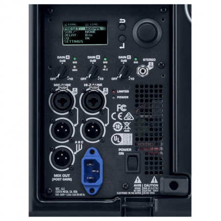 Altavoz Amplificado QSC K10.2 Negro 10 2000W