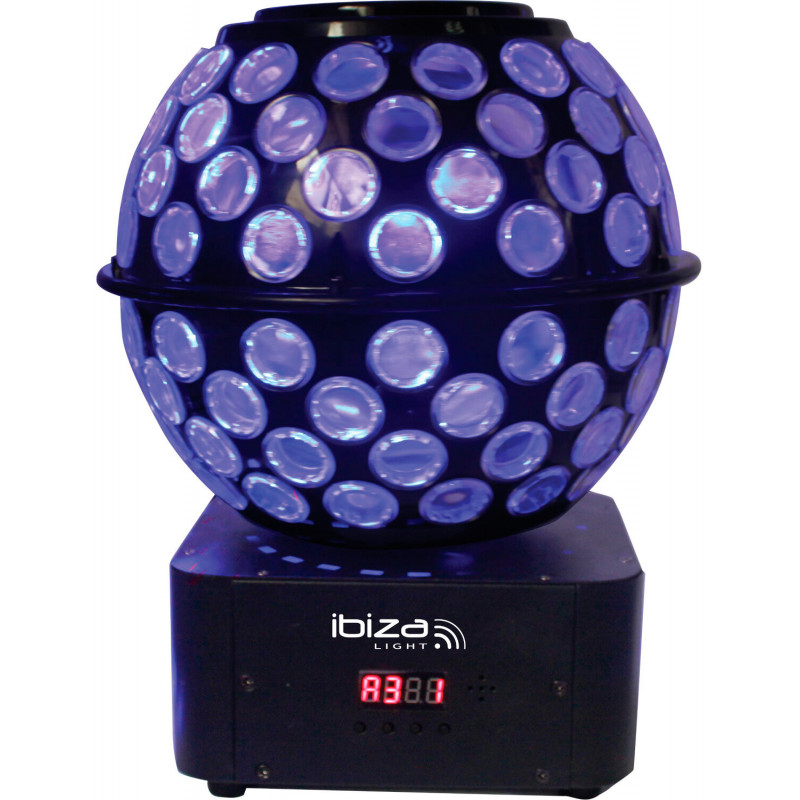 IBIZA LIGHT STARBALL-GB DOBLE EFECTO DE ILUMINACION RGBW