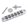 GOTOH GB2540010 NASHVILLE TUNEMATIC CHROME WITH HARDWARE 2-1/16 STRING 2-29/32 POST SPACING