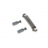ALL PARTS TP0402001 COMPENSATED (FOR UNWOUND G) LIGHTNING BAR TAILPIECE USA HARDWARE NICKEL 3-1