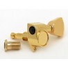 GROVER TK7901002 ROTOMATICS 3 X 3 METAL KEYSTONE BUTTONS GOLD WITH HARDWARE 14:1