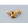 GOTOH TK0760002 MINI TUNING KEYS GOLD 6-IN-LINE WITH HARDWARE 16:1