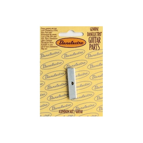 DANELECTRO BN2818000 ALUMINUM NUT FOR GUITAR WITH SCREW