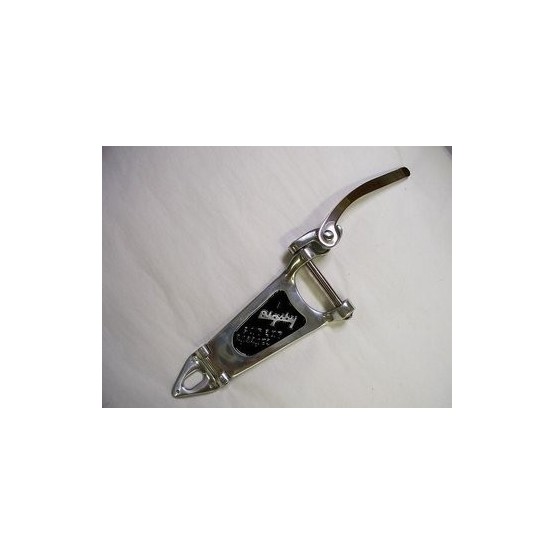 BIGSBY TP3650L01 B6 VIBRATO TAILPIECE LEFT-HANDED NICKEL NO BRIDGE FOR THICK ARCH TOP GUITARS