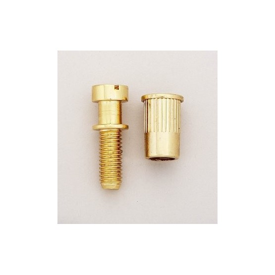 ALL PARTS TP5455002 METRIC STUDS AND ANCHORS ONLY FOR STOP TAILPIECE GOLD M8 X 125