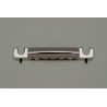 ALL PARTS TP3407001 FEATHERWEIGHT STOP TAILPIECE WITH ADJUSTING SET SCREWS NICKEL 3-1/4 STUD SPA