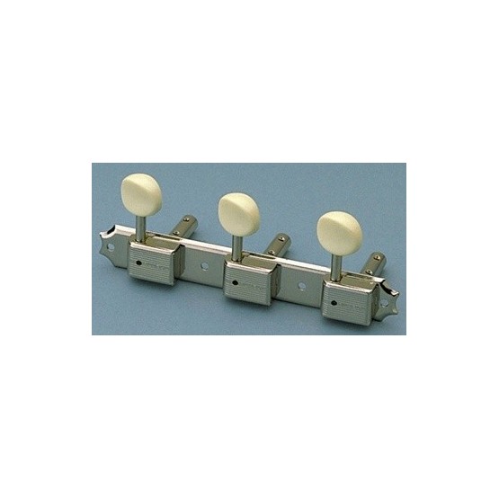 ALL PARTS TK0702001 VINTAGE DELUXE STYLE 3 X 3 STRIP FOR SLOT-HEAD NICKEL OFF-WHITE