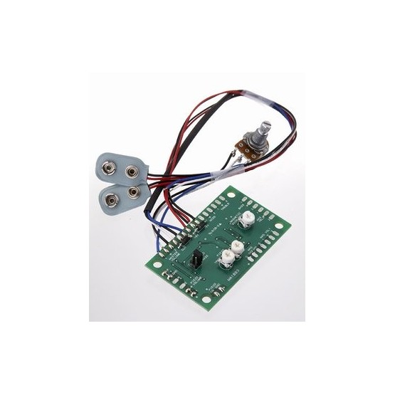 ALL PARTS PU6412000 BUFFER WITH VOLUME CONTROL FOR BASS WITH PIEZO BRIDGE SADDLE PICKUP 18V