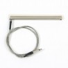 ALL PARTS PU0861000 PIEZO PICKUP FOR CLASSICAL GUITAR MOUNTED IN BRASS AND PLASTIC SADDLE