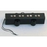 ALL PARTS PU0421023 NECK PICKUP FOR J BASS WITH BLACK COVER 71K OHMS