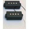 ALL PARTS PU0411023 SPLIT PICKUP FOR P BASS WITH BLACK COVER 100K OHMS