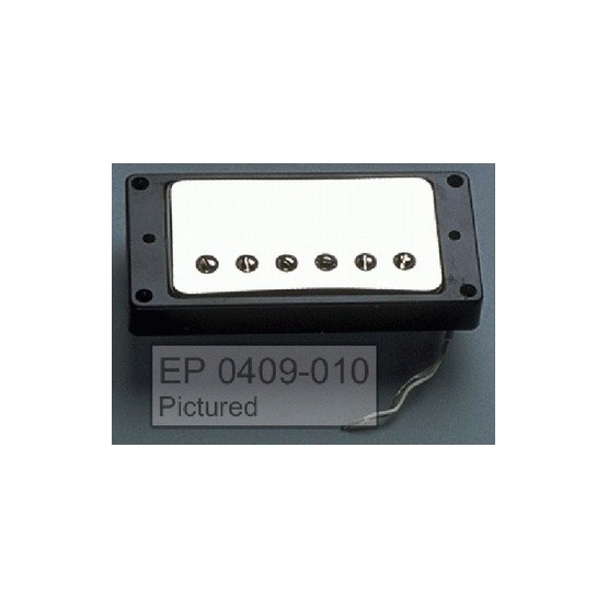 ALL PARTS PU0409002 HUMBUCKING PICKUP WITH GOLD COVER AND BLACK MOUNTING RING 85K OHMS