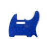 ALL PARTS PG0562057 PICK GUARD FOR TELE, BLUE PEARLOID 3-PLY (BP/W/B) (8 SCREW HOLES).