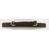 ALL PARTS GB05010E1 EBONY COMPENSATED BRIDGE WITH BASE FOR ARCHED-TOP GUITAR 6 LONG X 9/16 WIDE