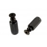 ALL PARTS BP0195003 ANCHOR (2) AND STUD (2) SET FOR MOUNTING LOCKING TREMOLO TO BODY BLACK