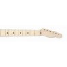 ALL PARTS TMO REPLACEMENT NECK FOR TELE SOLID MAPLE 21 FRETS 7-1/4 RADIUS NO FINISH