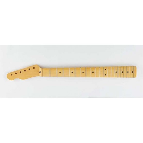 ALL PARTS TMFLC REPLACEMENT NECK FOR TELE LEFT-HANDED SOLID MAPLE 21 TALL FRETS