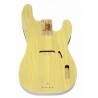 ALL PARTS TBBFBLND REPLACEMENT BODY FOR TELE BASS ALDER SEE-THROUGH BLONDE FINISH