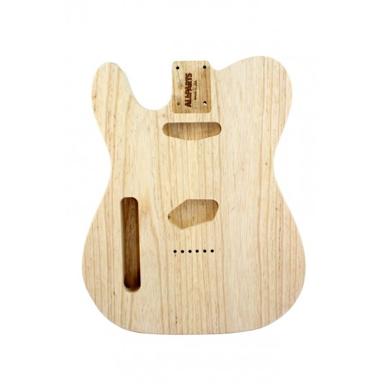 ALL PARTS TBAOL LEFT-HANDED REPLACEMENT BODY FOR TELE SWAMP ASH TRADITIONAL ROUTING NO FINISH