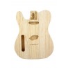 ALL PARTS TBAOL LEFT-HANDED REPLACEMENT BODY FOR TELE SWAMP ASH TRADITIONAL ROUTING NO FINISH