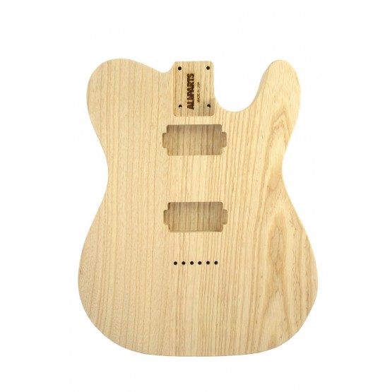ALL PARTS TBAOC REPLACEMENT BODY FOR TELE ASH 2 HUMBUCKING ROUT