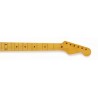 ALL PARTS SMNFV REPLACEMENT NECK FOR STRAT SOLID MAPLE 21 FRETS VEE SHAPING