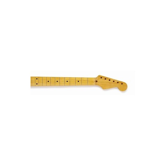 ALL PARTS SMNF REPLACEMENT NECK FOR STRAT SOLID MAPLE 21 FRETS