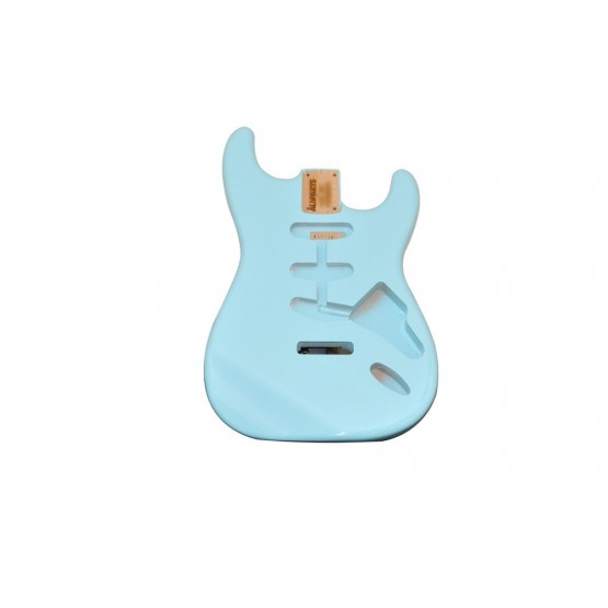 ALL PARTS SBFSB REPLACEMENT BODY FOR STRAT ALDER TREMOLO ROUTING BLUE FINISH