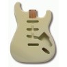 ALL PARTS SBFOW REPLACEMENT BODY FOR STRAT ALDER TREMOLO ROUTING WHITE FINISH