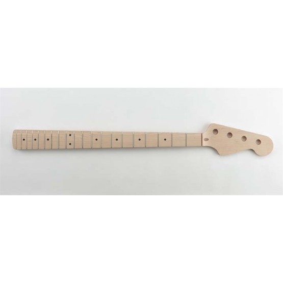 ALL PARTS PMO REPLACEMENT NECK FOR PBASS SOLID MAPLE 20 FRETS 10 RADIUS NO FINISH