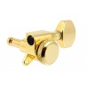 ALL PARTS TK7574002 LOCKING TUNING KEYS MINIS 6-IN-LINE GOLD WITH HARDWARE