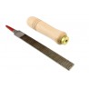 ALL PARTS LT4527000 FINE FLAT WOOD CARVING FILE 16MM (5/8) X 150MM (590) WITH WOOD HANDLE