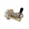 ALL PARTS EP4378000 SWITCHCRAFT RIGHT ANGLE SWITCH FOR DOUBLE NECK GUITAR 4-POLE WITH KNOB