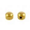 ALL PARTS MK3315002 SET OF TWO GOLD FINISHED MINI DOME KNOBS FOR USA SPLIT SHAFT POTS